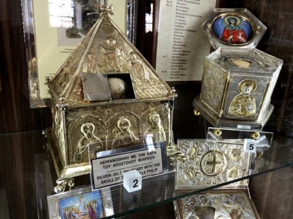 Глава апостола Филиппа монастырь Святого Креста Кипр