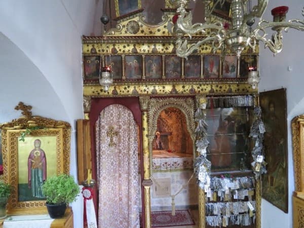 Нижний храм, монастырь святой вмч. Марины