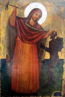 Святая великомученица Марина